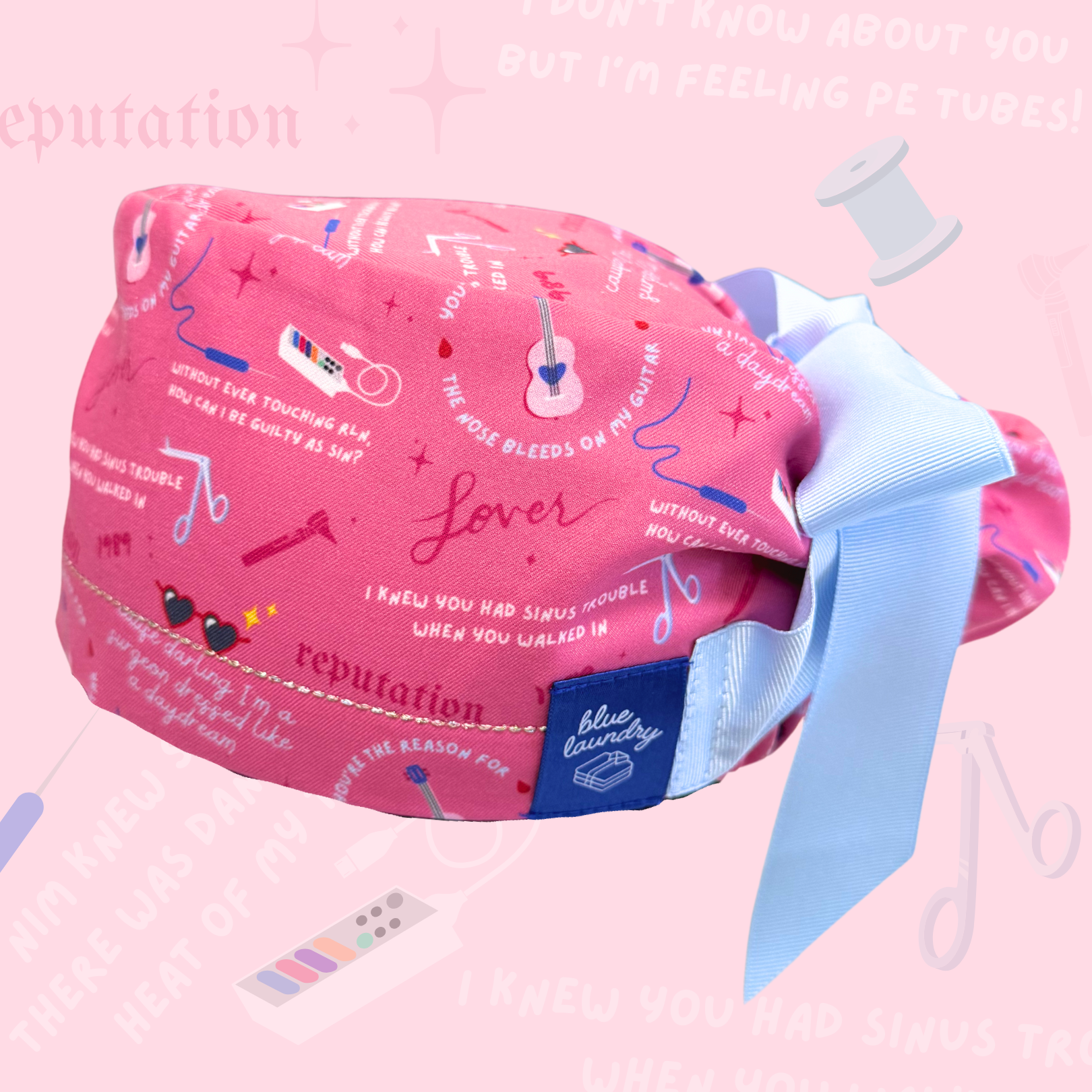 Swiftie ENT ππ» Head & Neck Otolaryngologist Scrub Hat