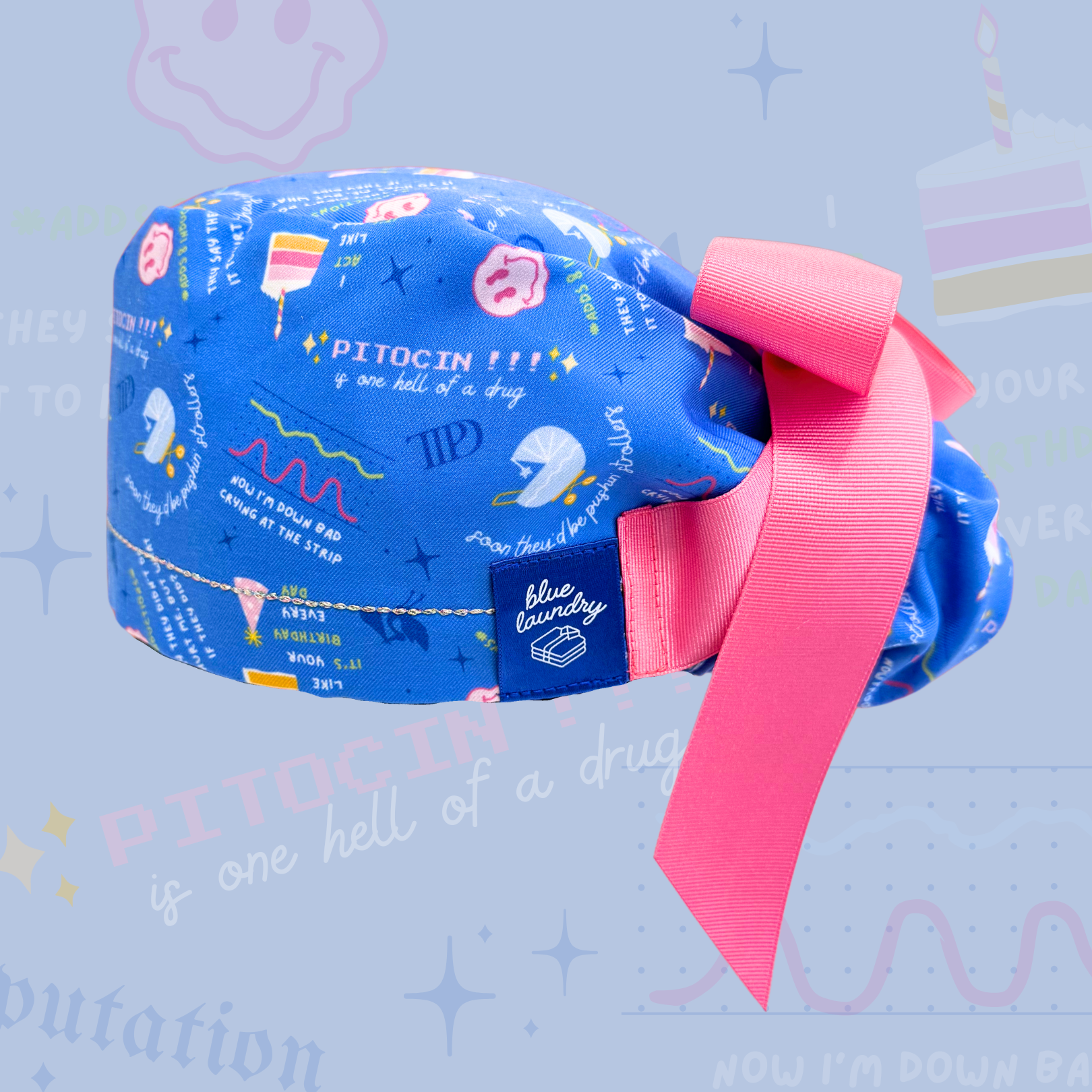 Tortured L&D 👶🏻 - OB Gynecology, Midwife, Labor & Delivery Nurse Scrub Hat