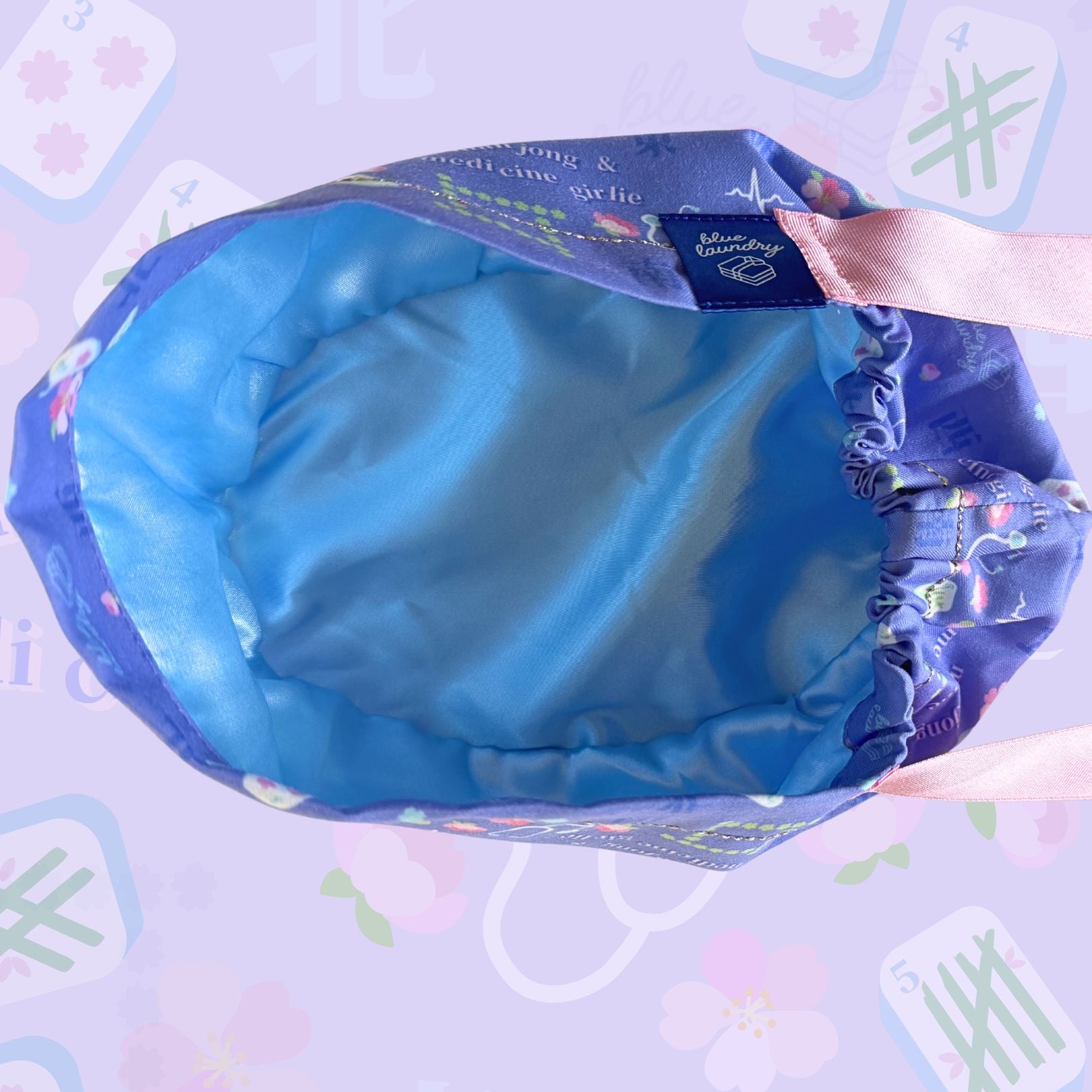 Mahjong & Medicine Scrub Hat ποΈ - Satin Lined Mahjong Gift for nurses, CRNAs, doctors