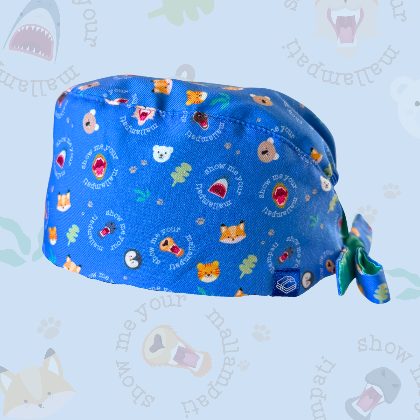 Men's Mallampati Zoo ๐
- Skullcap Anesthesia Scrub Hat
