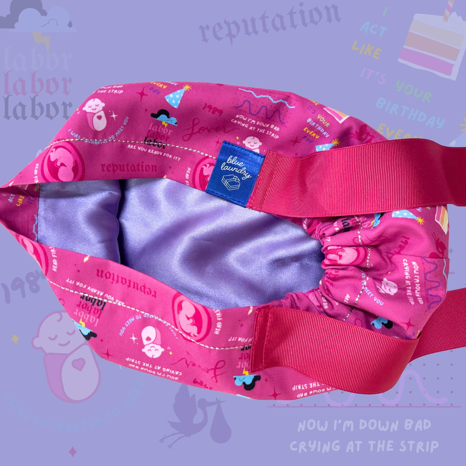 Swiftie Delivery πΆπ» - OB Gynecology, Midwife, Labor & Delivery Nurse Scrub Hat