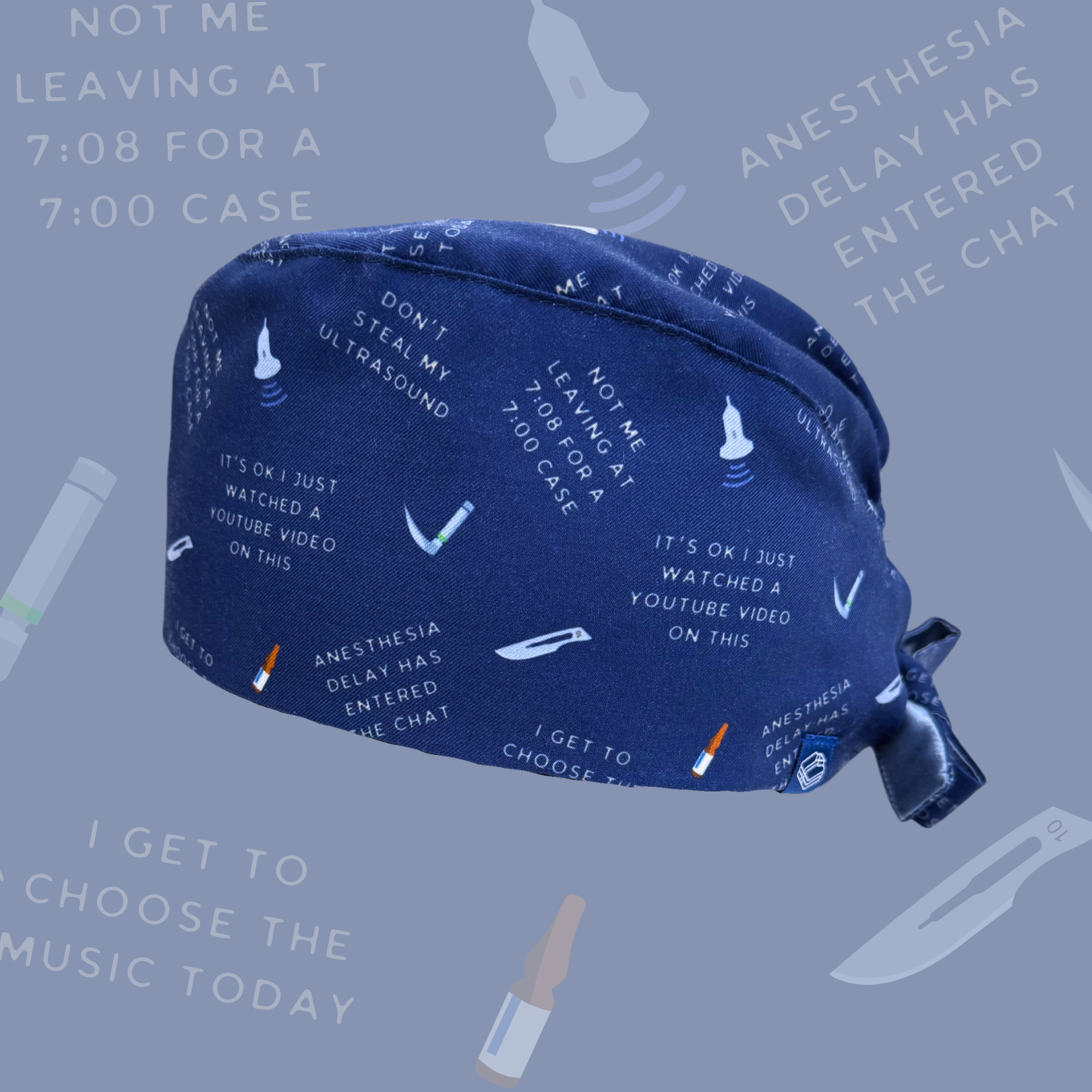 Men's OR Life πͺπ - Surgery and Anesthesia Scrub Hat