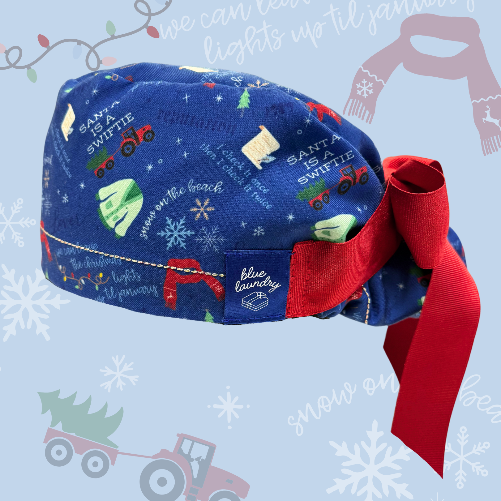 Swiftie Christmas Holiday ππΈ- Swiftie Scrub Hat