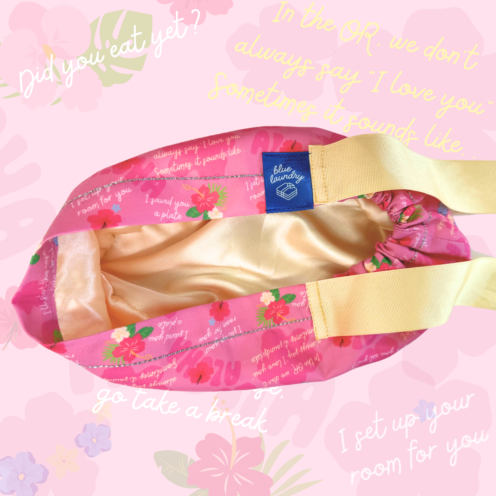Aloha in the OR 🌺 - Surgery Themed Satin Lined Hat
