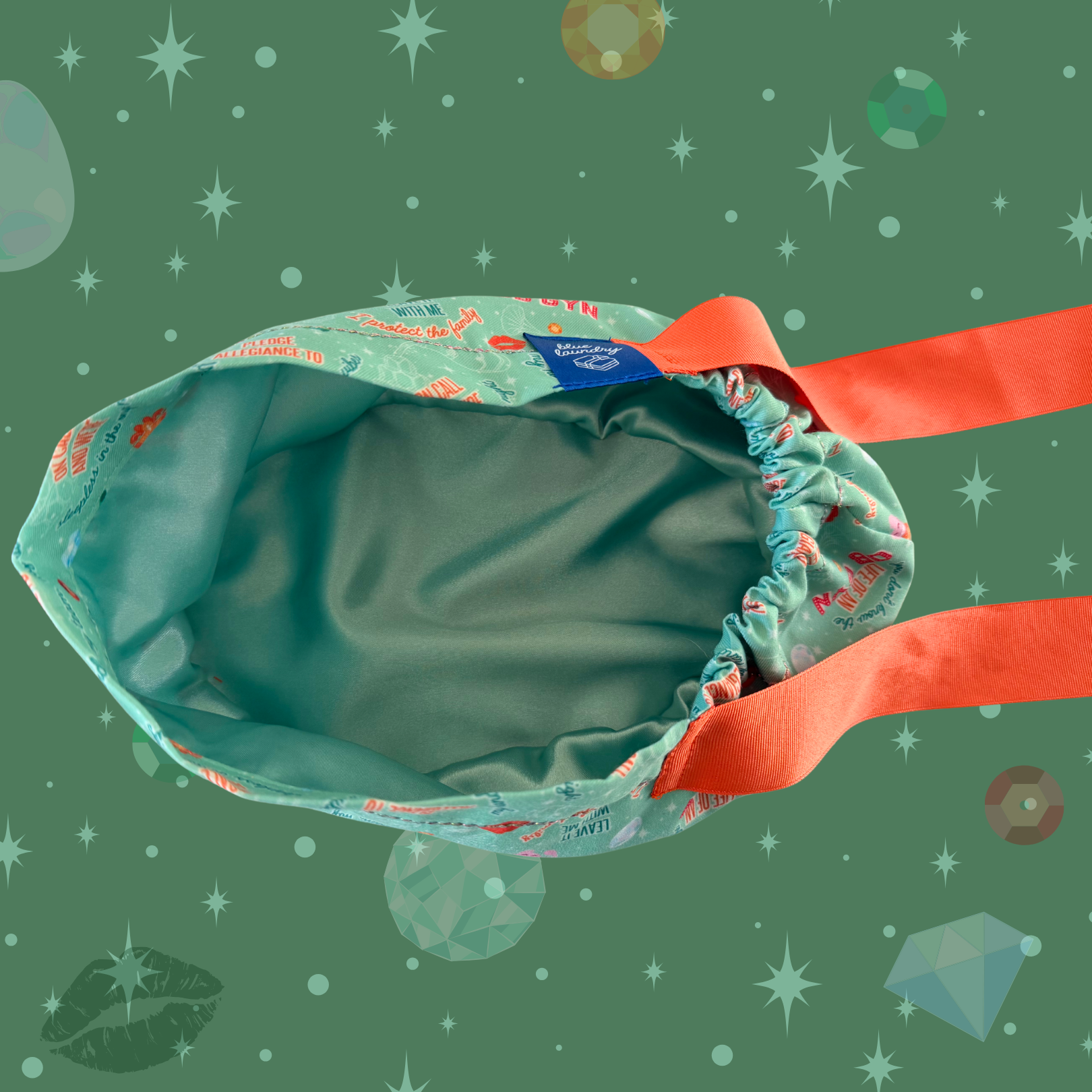 Showgirl OBGYN 💚 - Swiftie Showgirl Obstetrics Scrub Hat with Satin Lining